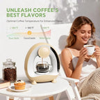 Pods and Grounds Single Serve Coffee Maker,Brew in 1 minute - Image 4