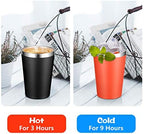 VEGOND 12oz Tumbler Stainless Steel Tumbler bulk Vacuum Insulated Double Wall Travel Tumbler with Lid and Straw Reusable Tumbler, Black 12 Pack - Image 3