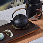 SGSG Japanese Tetsubin Tea Kettle Cast Iron Teapot Black 600ML - Image 6