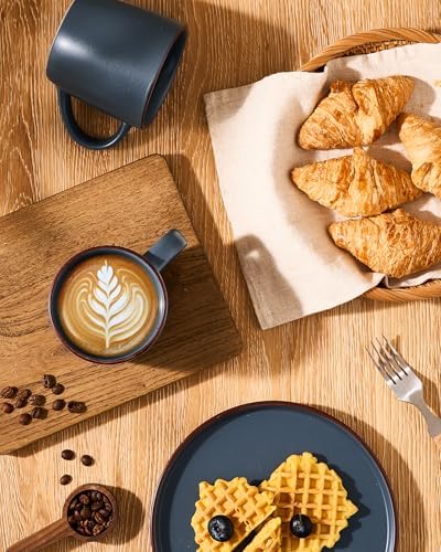 famiware Mercury Coffee Mugs 13 oz, Coffee Mugs Set of 6 with Handle - Image 2
