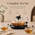 Electric Filtration Teapot Set, Glass teapot - Image 5