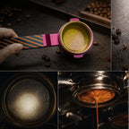 58mm Titanium Precision Espresso Basket, Premium Coffee Filter Basket for Even Extraction and Reduced Channeling, Barista Grade Espresso Upgrade, Fits Most 58mm Portafilters (Sunset Gold) - Image 7