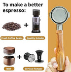 NEOUZA 51mm Bottomless Portafilter 2 Ears for Delonghi Stilosa - Image 4