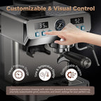 Espresso Machine with Grinder 20 Bar with 68oz Water Tank Cold Brew - Image 5