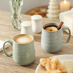 Coffee Mugs Set of 4, 15 Ounce Coffee Cups,Large Mug Set for Gifts - Image 4