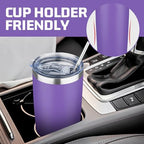 20 oz Tumbler with Lids and Straws, Stainless Steel Insulated Travel Coffee Mug, Double Wall Vacuum Insulated Tumblers, Powder Coated Coffee Tumbler for Cold & Hot Drinks (Mix Color-2, 4 Pack) - Image 6