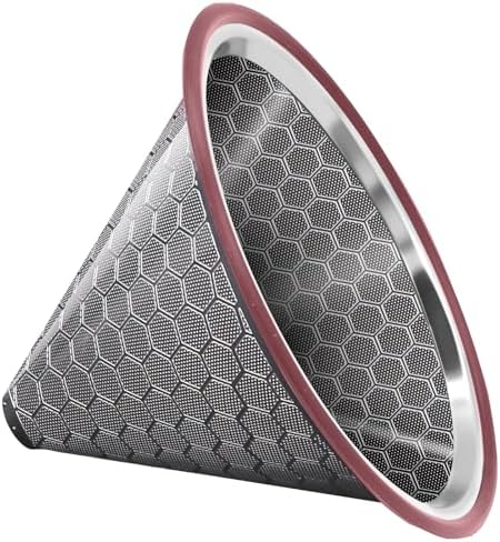 Chemex Coffee Filter – Double Layer 600 Mesh Stainless Steel by GZEduld
