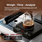 Mini Coffee Scale with Timer - VABICA USB-C Rechargeable Espresso Scale - Image 2