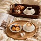 3.4oz Porcelain Espresso Cups & Saucer Set of 6, Turkish Coffee - Image 5