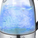 Megachef MegaChef Glass and Stainless Steel 1.7Lt. Electric Tea Kettle - Image 3