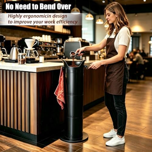 Espresso Knock Box for Coffee Grounds, Detachable Coffee Knock Box - Image 6