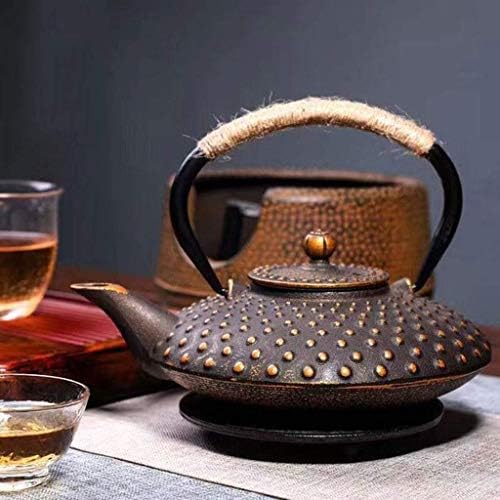 Japanese Style Cast Iron Teapot Kettle 0.9L by SGSG