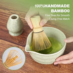 SIMPLETaste Milk Frother Handheld Battery Operated & Matcha Whisk Set - Image 7