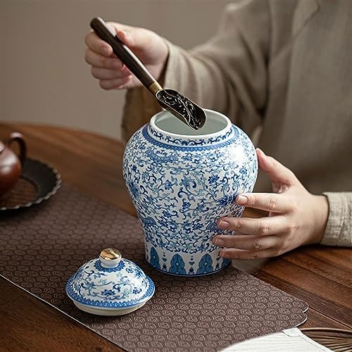 Tea Tins Vintage High-grade Celadon Loose Leaf Tea Canister Kitchen Sealed Storage Jar Tea Warehouse Tea Storage Container - Image 5