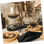 4sets Coffee Beans Display Tray Multi Functional Food Storage Holder for Home Cafe Use for Cupping Measuring Made of Food Grade Capacity 2pcs*4 - Image 3