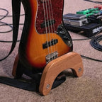 Handcrafted Wooden Guitar Holder, Portable Acoustic Guitar Stand Storage Ra - Image 6