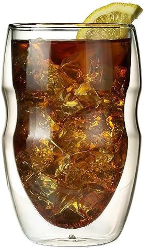 Ozeri Serafino Double Wall Insulated Beverage and Coffee Glasses, 12-Ounce - Image 4