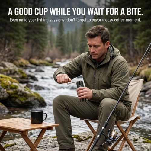 Manual Coffee Grinder, with Precision Stainless Steel Conical Burr - Image 6