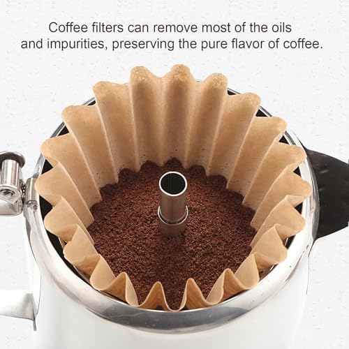 Percolator Coffee Filters, 5 Cup Coffee Filter, 100/200/300pcs Percolator Coffee Filters, for Farberware, Primula, Coletti, Elite Gourmet, Disposable Coffee Filter Unbleached (300) - Image 3