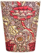 Ecoffee Cup 12oz (350ml) William Morris Reusable Coffee Cup – PLA Plant-Based Travel Mug with Silicone Lid, Melamine Free & Dishwasher Safe – Wandle - Image 2