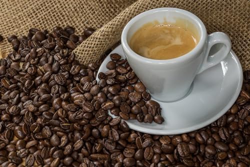 Cusinox White Porcelain Espresso Cup Sets for Espresso Coffee, 2 Oz - Image 4