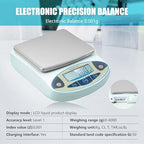 CXRCY 6000g x 0.01g Lab Scale, Analytical Balance, Digital Scale - Image 2