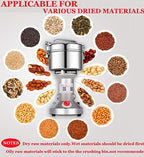 LEJIEYIN Electric herb Grinder 550g High Speed Electric Stainless Steel Spice Flour Mill Herb Grinder Powder Machine for Dry Food Grin - Image 6