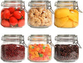 ComSaf Square Glass Pantry Jars with Airtight Lids 27 oz 6 Pack Spice Jar by ComSaf