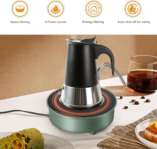 700W Mini Induction Cooktop 120V, Countertop Burner with Wired Control - Image 5