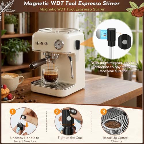 Y-Step 51mm Espresso Accessories Kit with Espresso Knock Box and Tamping Station - Image 5