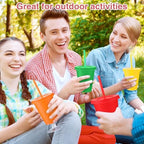 Sieral 30 Pack Reusable Plastic Cups with Lids Straws,Vibrant Colors - Image 5