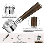 54mm Naked Bottomless Portafilter 3 ears Fits Compatible with Breville 878 (870), 875, 840, 810, and 8 series other and Barista Series models ，Espresso Machines with 1 Cup Filter Basket Included - Image 3