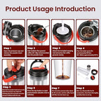 700ml Portable Electric Coffee Brewer - Image 5