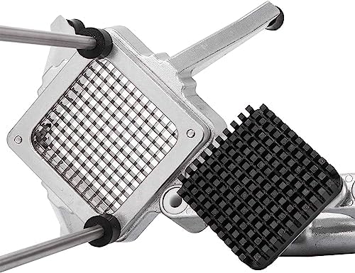 Commercial Vegetable Fruit Chopper W/6-Wedge Slicer&1/4″&3/8″&1/2" Blade Professional Food Dicer French Fry Cutter Stainless Steel Onion Slicer For Tomato Peppers Potato Mushroom - Image 5