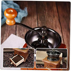 Vintage Wooden Manual Coffee Grinder with Ceramic Burr, 50-60g Capacity - Image 7