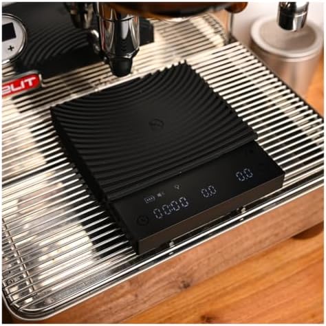 3 Black Mirror Pour Over Coffee Scale Espresso Scale,Flow Rate, Auto Timer,Ratio, 3 Brewing Modes, 2kg Capacity(Basic3 Scale Black) - Image 2