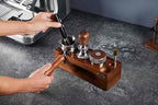 54mm Tamper Replacement for Breville tamper Adjustable Depth The espresso tamper made of Stainless Steel and Solid wood it's a good Coffee Tamper for Home espresso barista(53.3mm) - Image 3