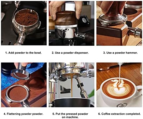 Cryfokt 54mm Bottomless 54mm Portafilter 3 Ears for 8 Series (E Redwood) - Image 2
