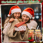 Umigy 12 Pack Christmas Glass Cups 16 oz Drinking Glasses,Classic Style - Image 5