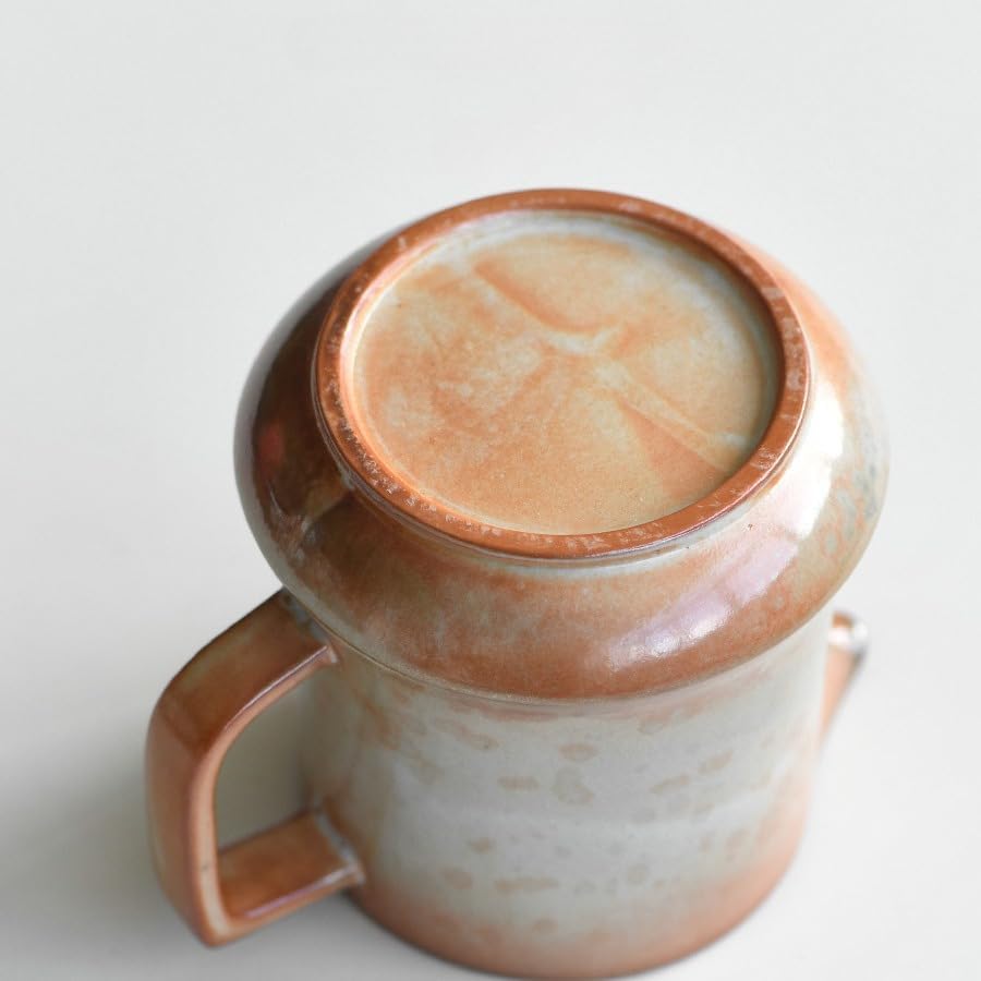 Fay Bless Vintage Ceramic V60 Coffee Dripper Set – Handmade Rustic Pour Over Coffee Brewer with Mug & Pot (7) - Image 3