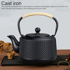 Cast Iron Teapot, 850ml Tetsubin Japanese Tea Kettle for Loose Leaf and Tea Bags, Tea Pot Cast Iron Tetsubin Tea Ceremony Accessory - Image 4