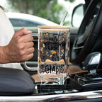 Sip-Sip Hooray! Just One More Chapter 40oz Glass Tumbler with Lid and Straw - Image 5