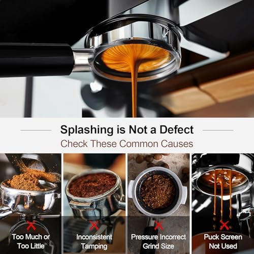 51mm Bottomless Portafilter & 51mm Adjustable Coffee Distributor Bundle, 2 Ears Stainless Steel Head, Only Compatible with De'Longhi ECP3420, EC155, BCO430, EC260, and ECP3120 - Image 6