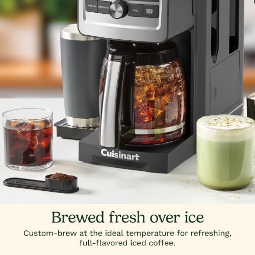 Cuisinart 3-in-1 Coffee Maker, 12 Cup Programmable, Hot & Iced, Stainless - Image 5