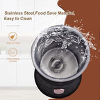 Electric Milk Frother,Automatic Hot & Cold Coffee Frother, 240ml Coffee Machine,for Coffee, Latte, Hot Chocolate Milk - Image 7