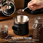2-in-1 Espresso Scale with Stainless Steel Dosing Cup, Display - Image 3