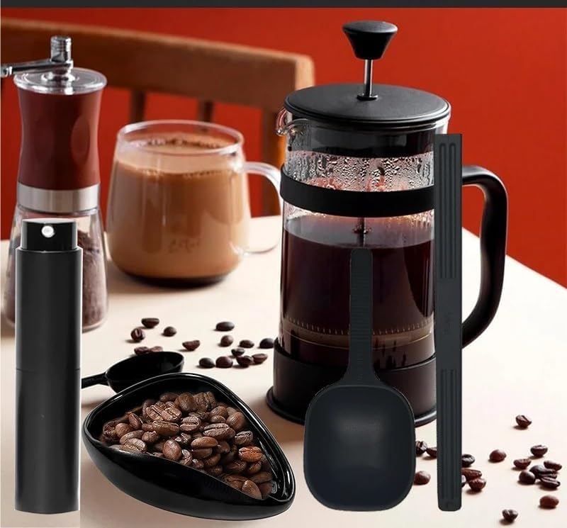 FLYMUYU Ceramic Coffee Dosing Cup & Measuring Spoon Espresso Accessory - Image 5
