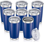 20 oz Tumbler with Lid Stainless Steel Insulated Tumblers Bulk Cups Mug by Orebigo