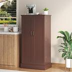 kepptory 47" Freestanding Kitchen Pantry Cabinet with Adjustable Shelves - Image 3
