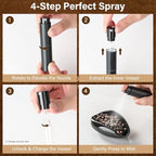 KitchenTour Ceramic dosing Cup & Anti-Static Sprayer & Grind Size Tool with Coffee Scale 3kg/0.1g - Image 4